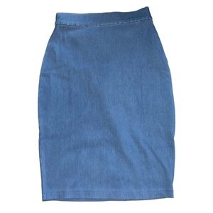 NWT Susana Monaco Mini Skirt, Size XS, Light Denim
